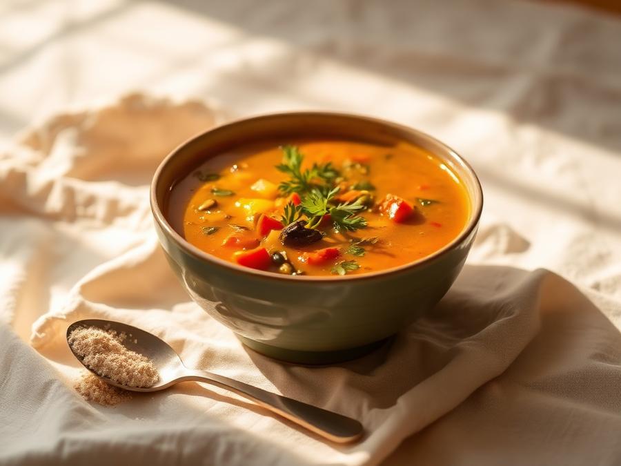 Vegetable soup boost